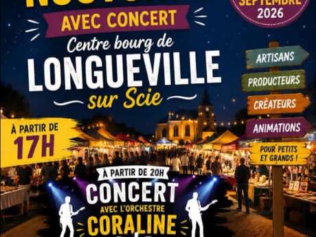 Marché nocturne - Longueville/Scie
