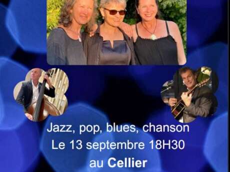 Concert Les Triplettes au Cellier