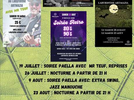 Soirée paella avec : Extra Swing et trio jazz manouche