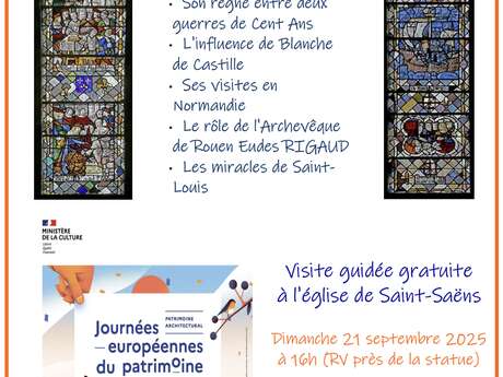 Visite guidée : Saint-Louis à Saint-Saëns