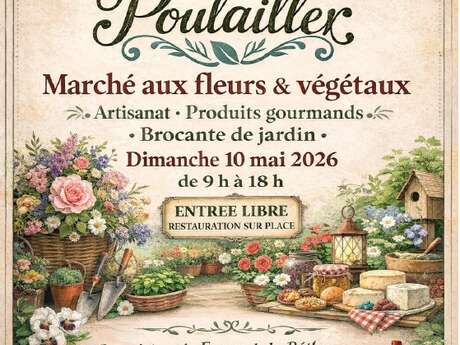 Marché aux fleurs et végétaux