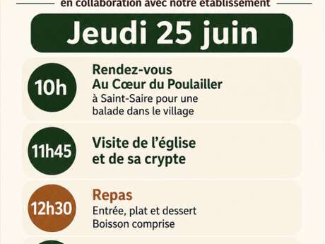 Journée découverte Saint-Saire