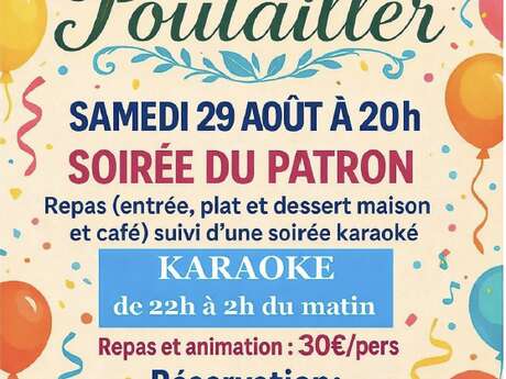 Soirée Karaoké : soirée du patron