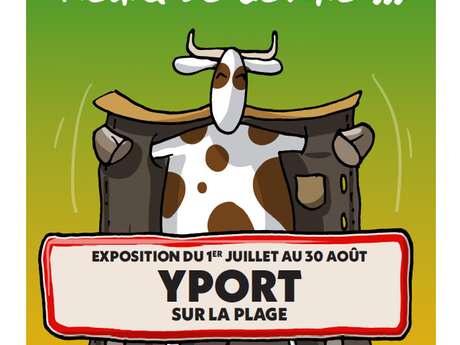 EXPOSITION - Heula s'expose sur les cabanes d'Yport