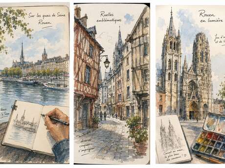 Croquis - Carnet de voyage