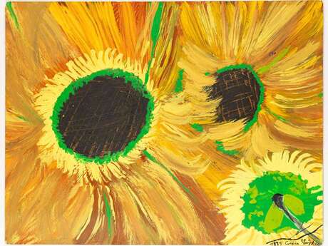 Exposition Ceija Stojka, Le tournesol est la fleur des Roms