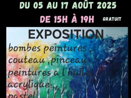 Exposition de peinture et de dessin
