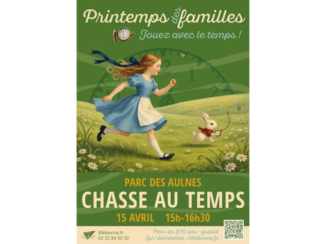 Printemps des familles : Chasse au temps