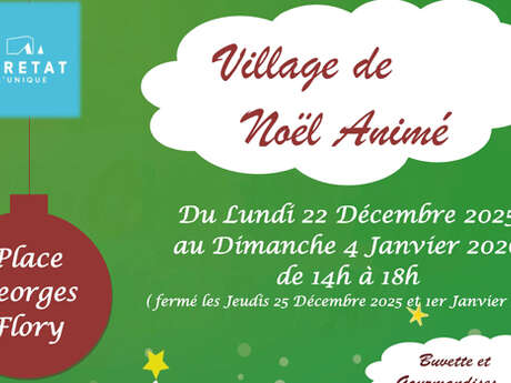 Village de Noël à Etretat