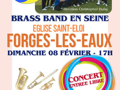 Concert à l'église Saint Eloi : Brass Band en Seine