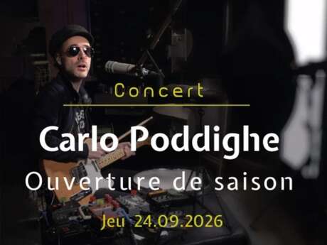 Ouverture de saison : Concert Carlo Poddighe