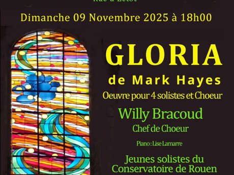 Concert "Gloria" de Mark Hayes Concert "Gloria" de Mark Hayes