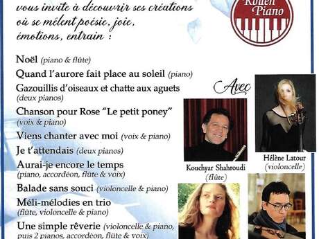 Concert à la collégiale d'Auffay - Roseline Louise Raillot-Gosse