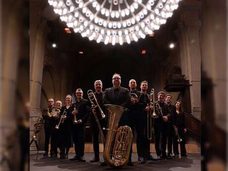 Concert ensemble de cuivres de Normandie