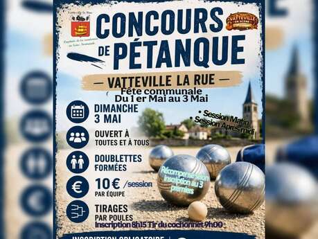 Concours de pétanque !