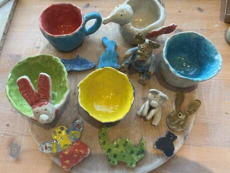 Atelier céramique enfants