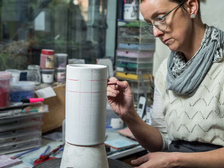 Démonstration d'artisan d'art