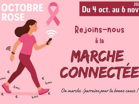 Marche connectée contre le cancer