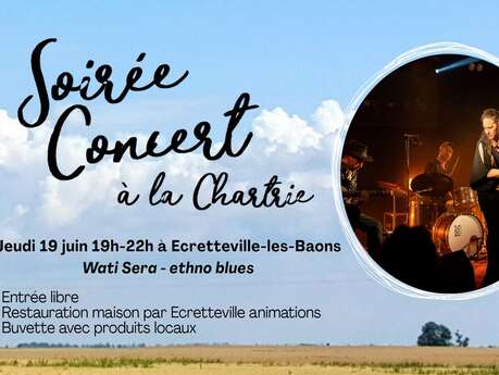Soirée-Concert à la Chartrie – Wati Sera