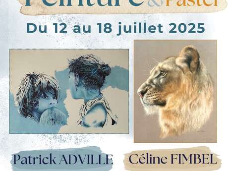 Exposition de peinture : Céline Fimbel et Patrick Adville