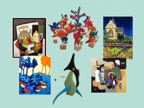 Exposition : L'art inspire les écoliers et les artistes