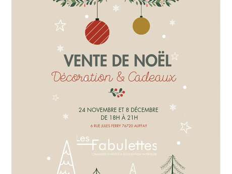 Vente de Noël