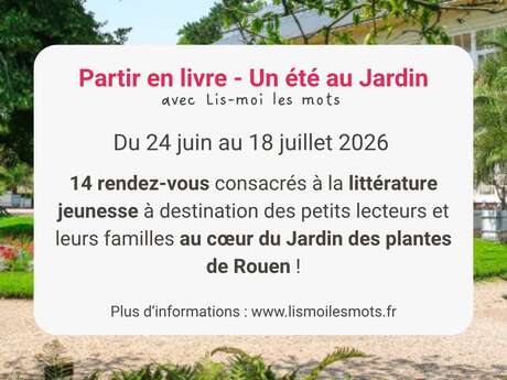 Festival Partir en Livre - un été au jardin