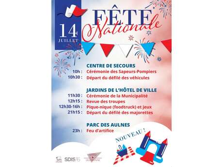 Fête nationale à Lillebonne