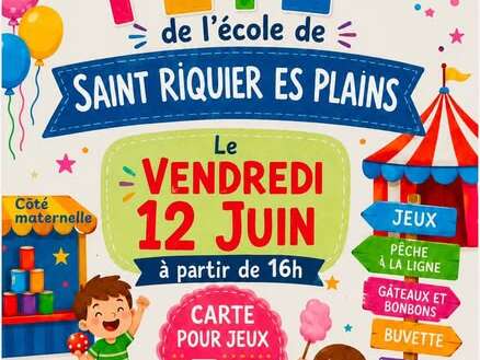 Fête de l'école de Saint-Riquier-Es-Plains