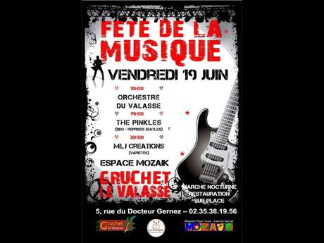 Fête de la musique et marché nocturne à Gruchet-le-Valasse