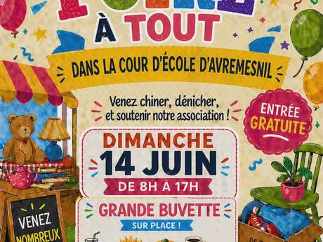 Foire à tout de l'école