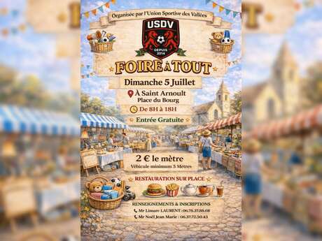 Foire à tout à Saint-Arnoult