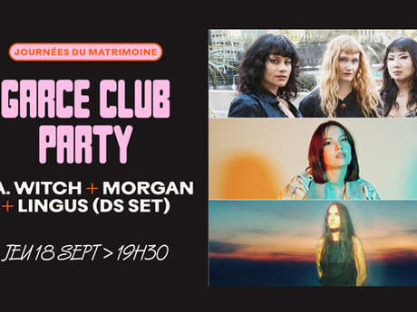 Concert : Garce Club Party