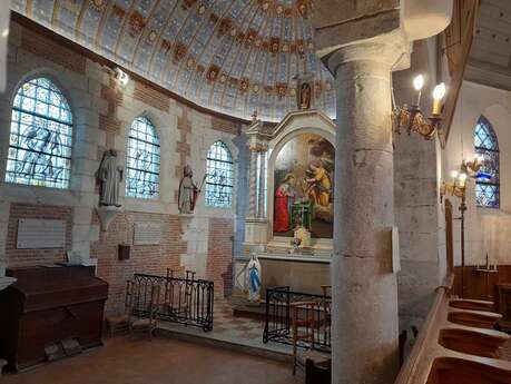 JEP - Visite libre de l'église Notre-Dame d'Hautot-le-Vatois et de sa chapelle seigneuriale