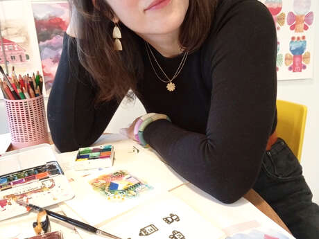 Atelier aquarelle parents-enfants