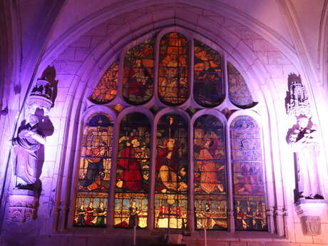 Pierres en Lumières 2026 en l'eglise Saint-Pierre à AUPPEGARD