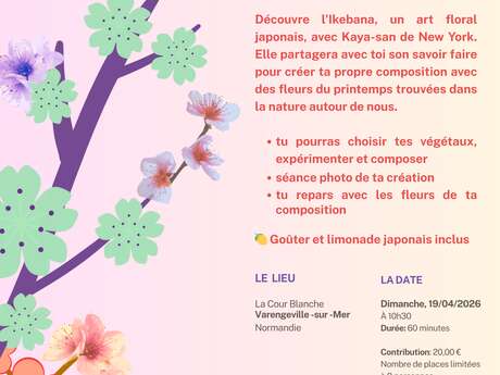 [Atelier] Art floral japonais