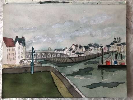 [Exposition : Aquarelles, encres, acryliques] Jean-Pierre Clément