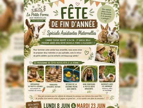 Fête de Fin d'Année "Spéciale Assistantes Maternelles"