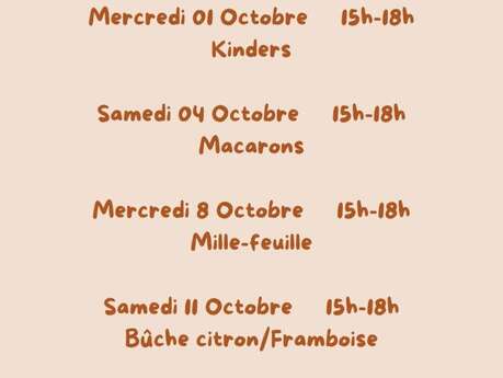 LE COUP DE PÂTE D'ISA - Ateliers de pâtisserie
