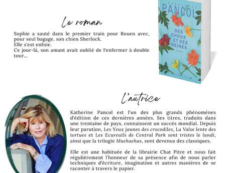 Katherine Pancol vous donne rendez-vous