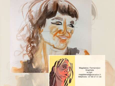 Portrait en live