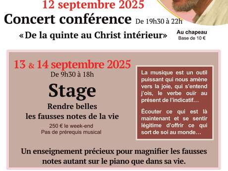 Concert conférence avec Marc Vela