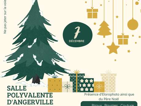 Marché de Noël à Angerville-la-Martel