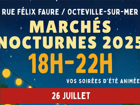 Marché nocturne à Octeville-sur-Mer