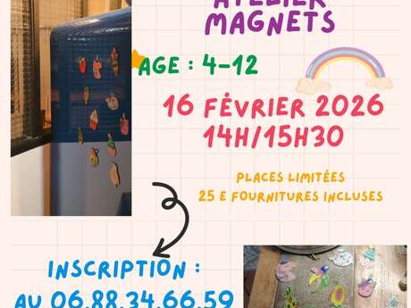 [Atelier] Magnets pour enfant