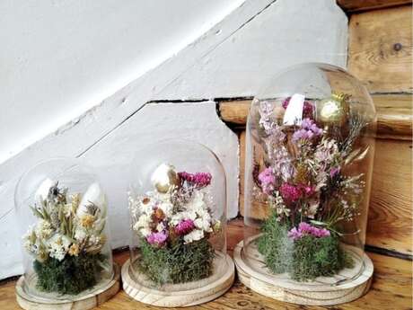 Atelier petite boîte en verre