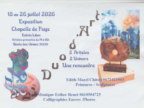 [Exposition peinture et sculpture] Duo d'art