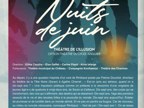 Théâtre : Nuits de juin
