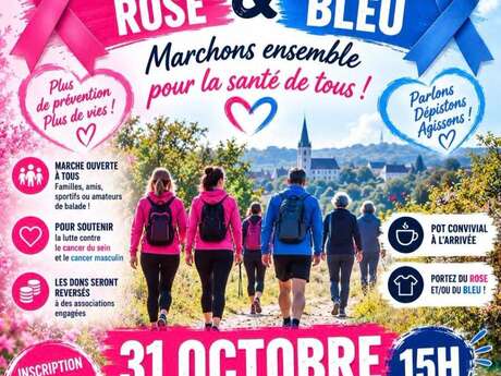 Marche pour Octobre Rose et Novembre Bleu